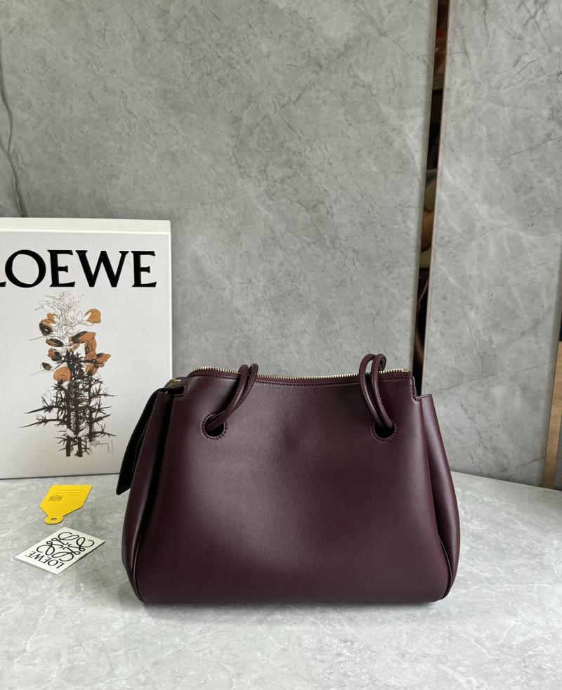 Medium Loewe Madrid bag Dark Burgundy L1129