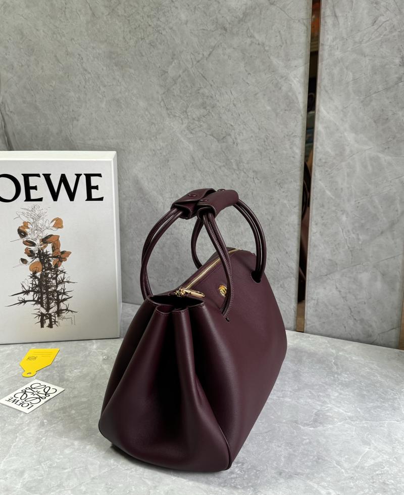 Medium Loewe Madrid bag Dark Burgundy L1129