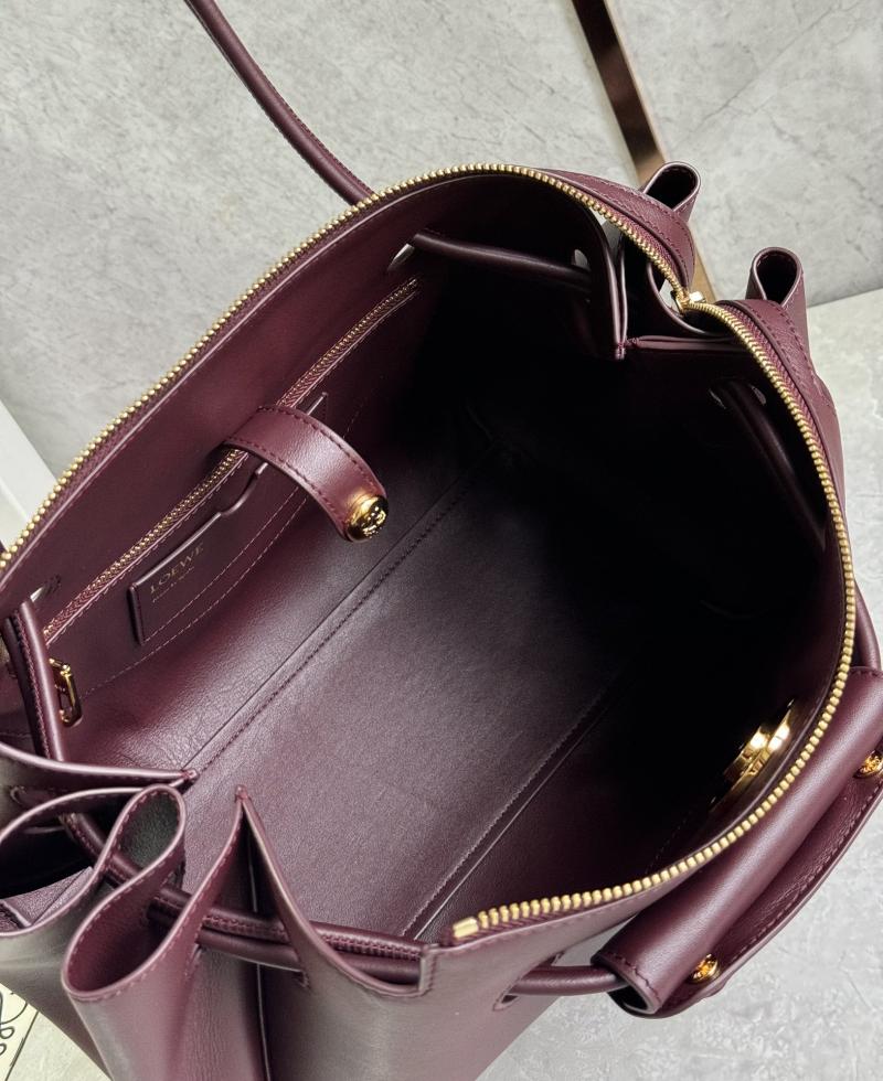 Medium Loewe Madrid bag Dark Burgundy L1129