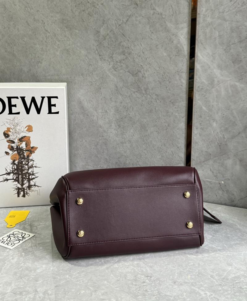 Medium Loewe Madrid bag Dark Burgundy L1129