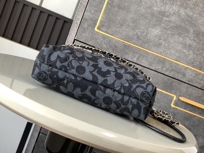 Mini Chanel 22 Denim Handbag AS3980