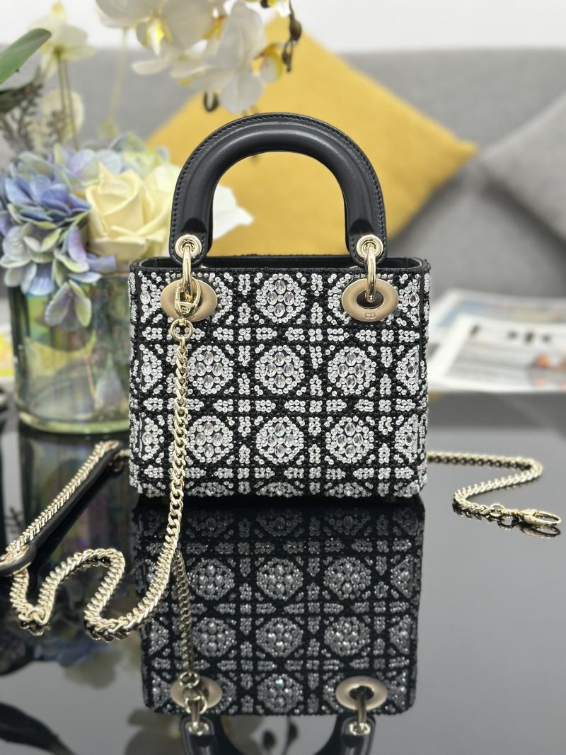 Mini Lady dior Bag Black M0505
