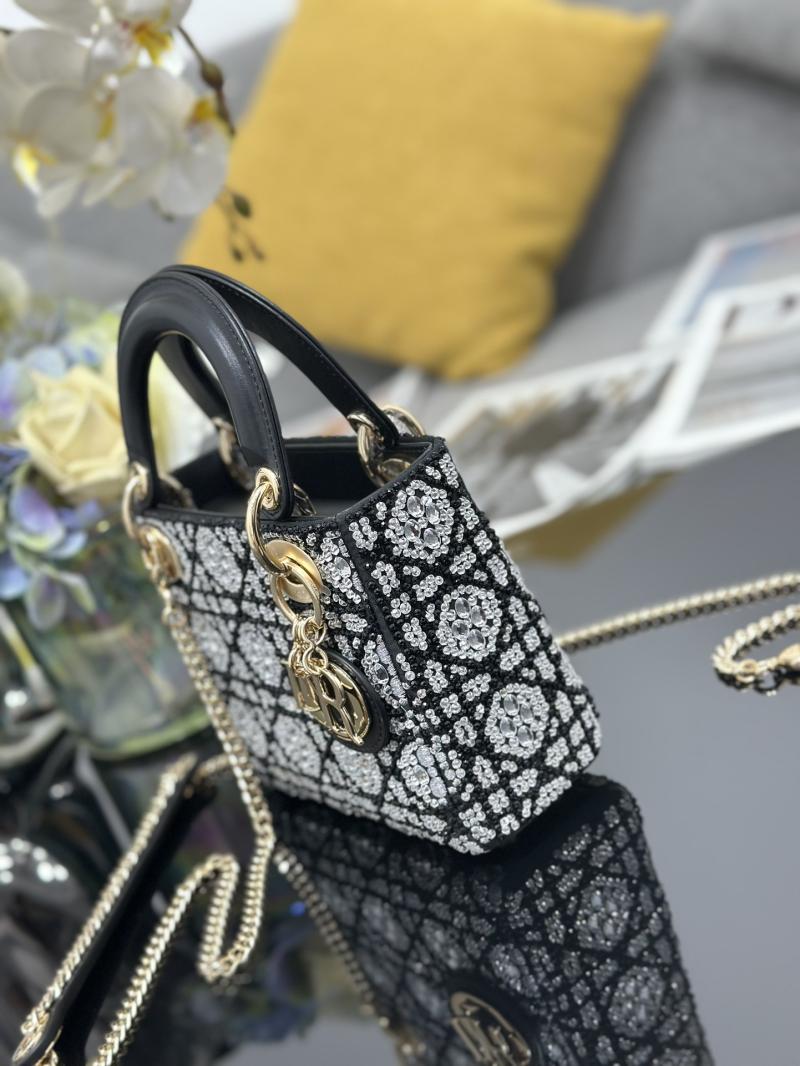 Mini Lady dior Bag Black M0505