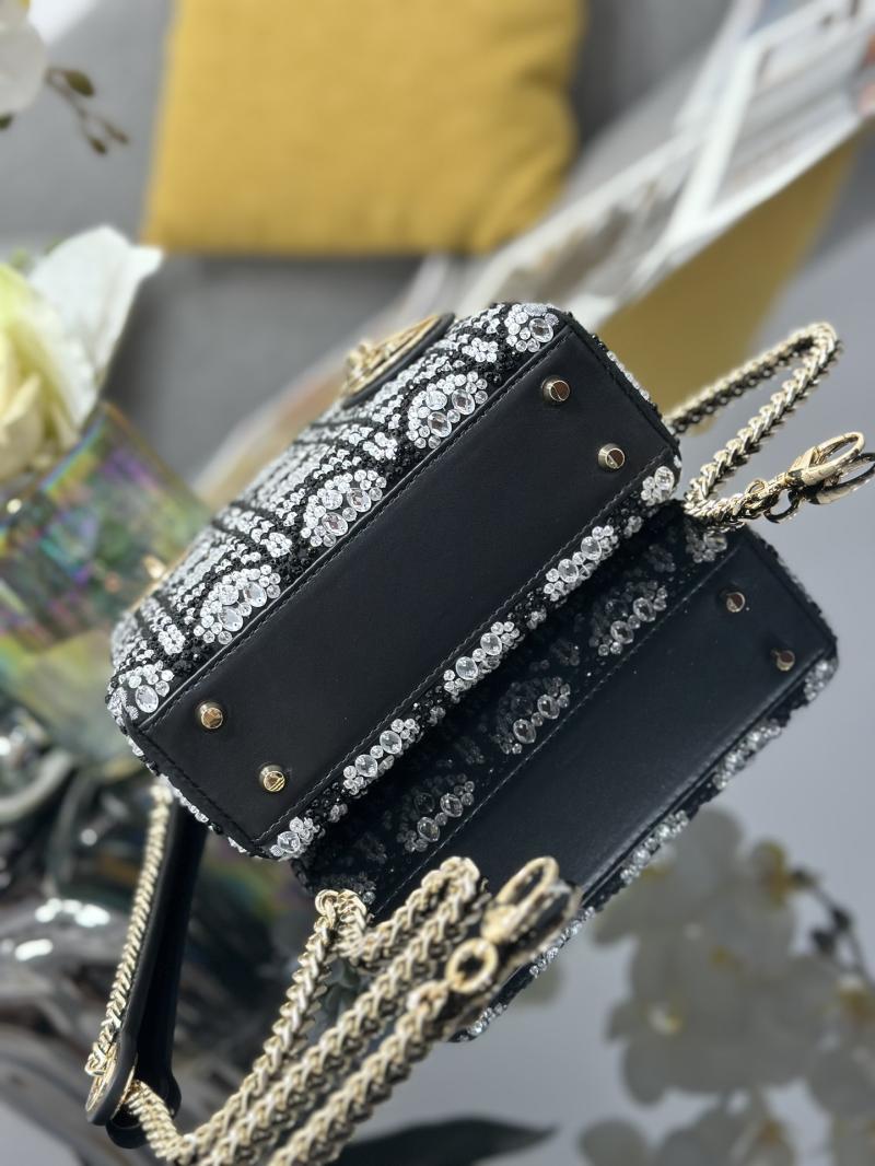 Mini Lady dior Bag Black M0505