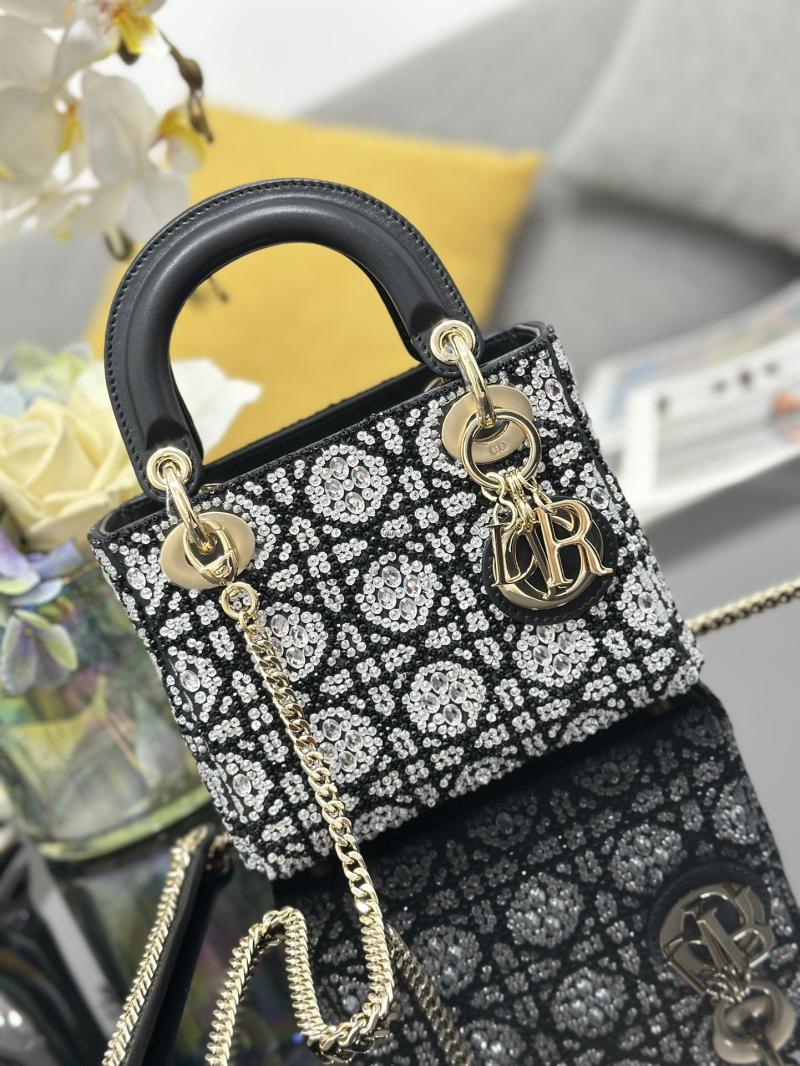 Mini Lady dior Bag Black M0505