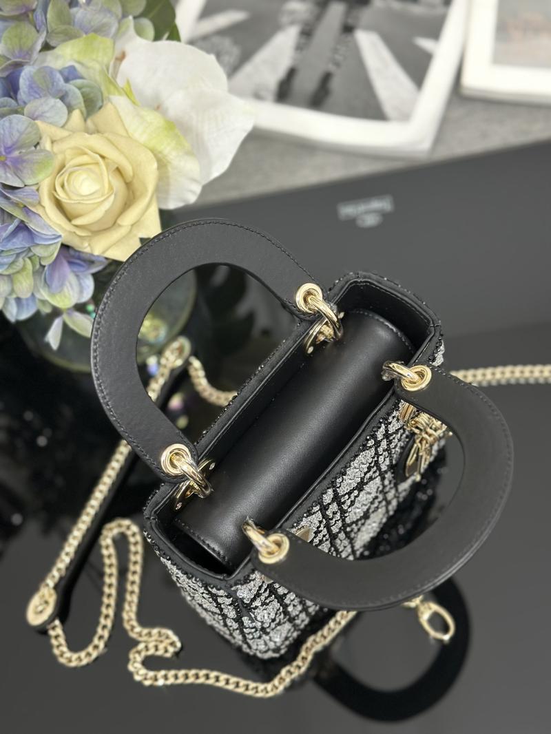 Mini Lady dior Bag Black M0505