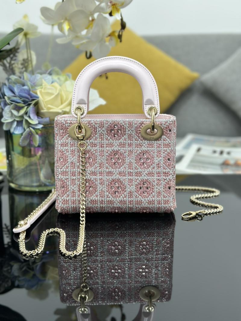 Mini Lady dior Bag Pink M0505