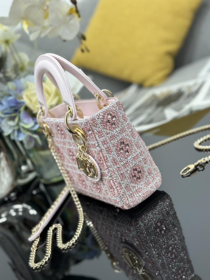Mini Lady dior Bag Pink M0505
