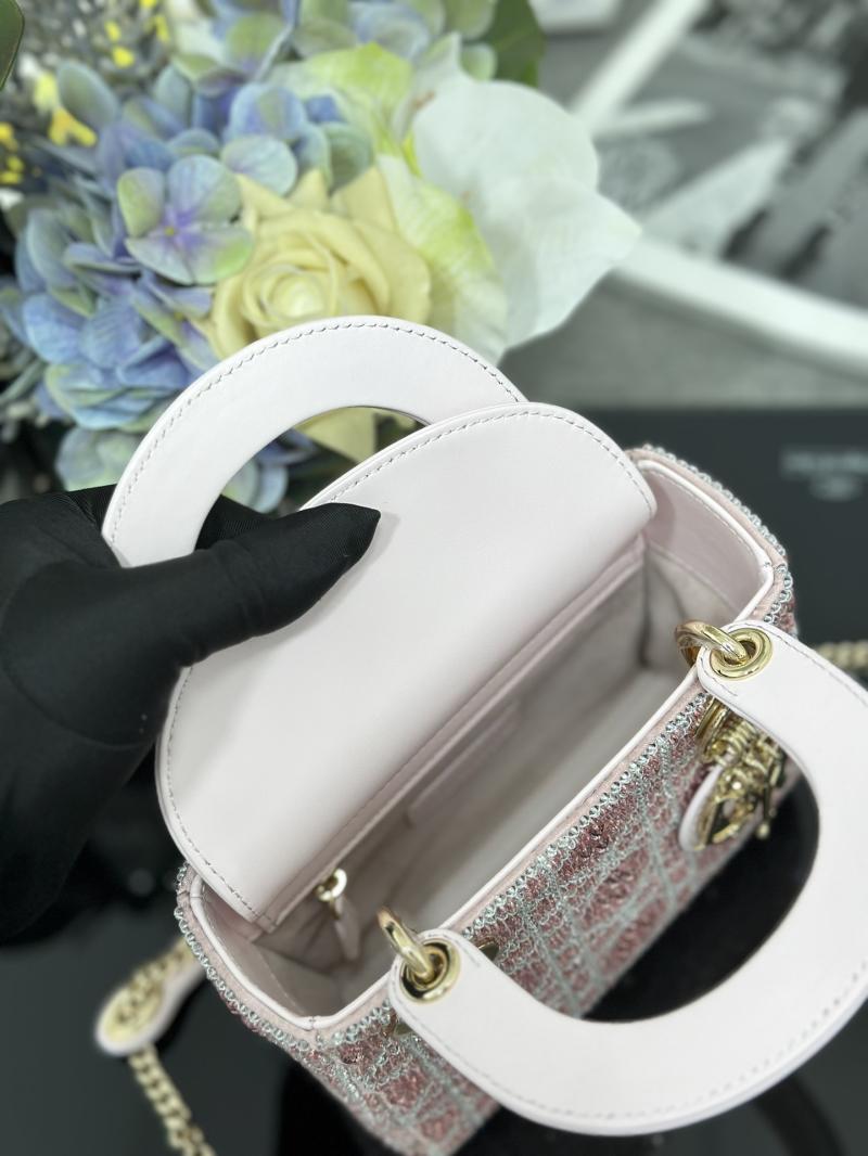 Mini Lady dior Bag Pink M0505