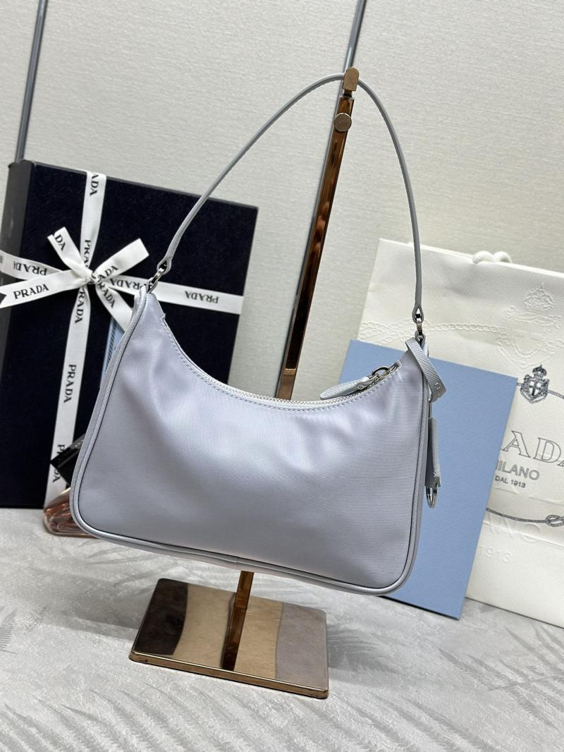 Prada Re-edition 2005 Re-nylon Mini Bag Grey 1NE204
