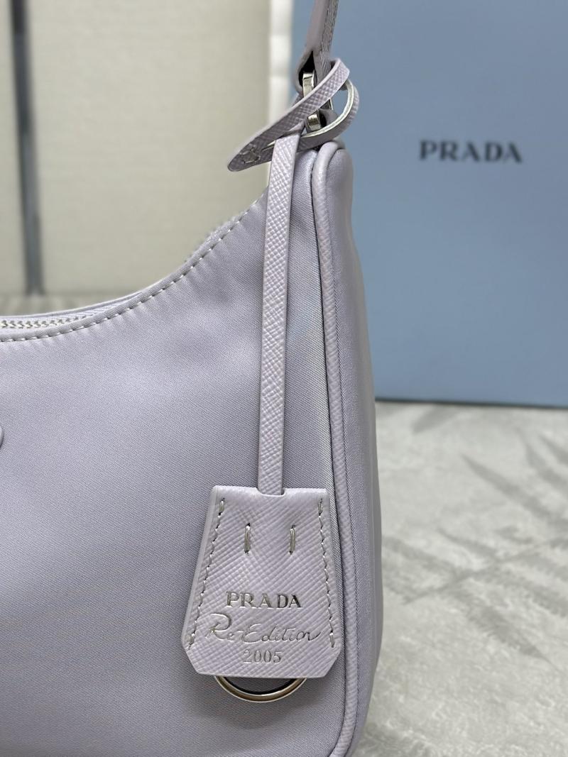 Prada Re-edition 2005 Re-nylon Mini Bag Purple 1NE204