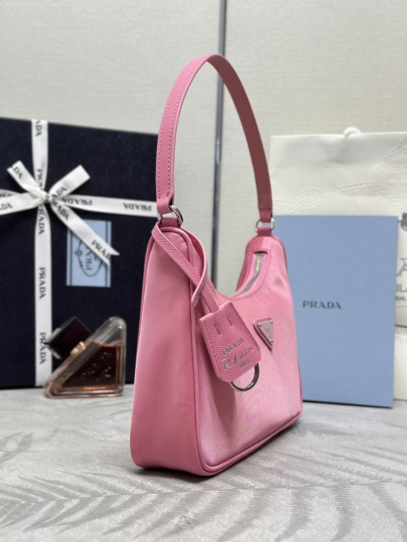 Prada Re-edition 2005 Re-nylon Mini Bag Rose 1NE204
