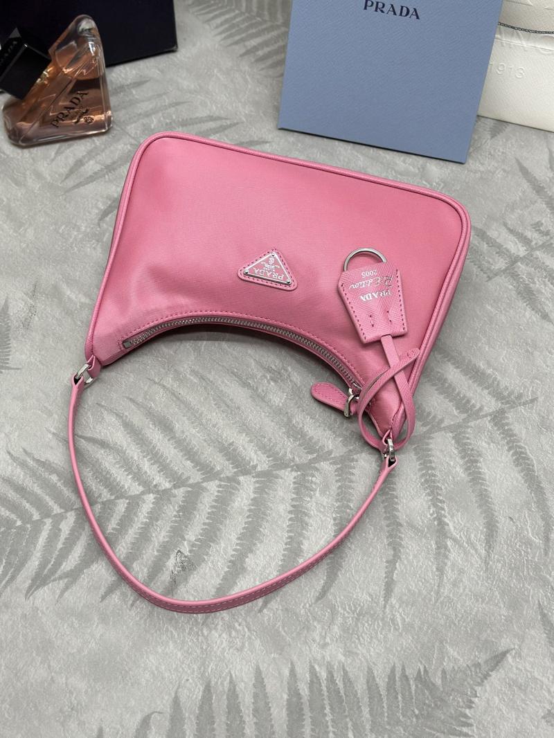 Prada Re-edition 2005 Re-nylon Mini Bag Rose 1NE204
