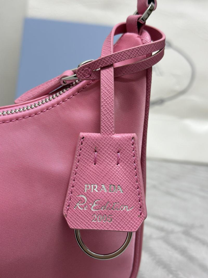 Prada Re-edition 2005 Re-nylon Mini Bag Rose 1NE204