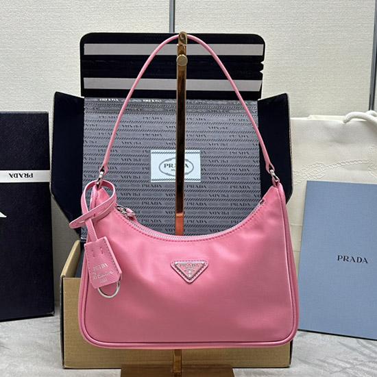 Prada Re-edition 2005 Re-nylon Mini Bag Rose 1NE204