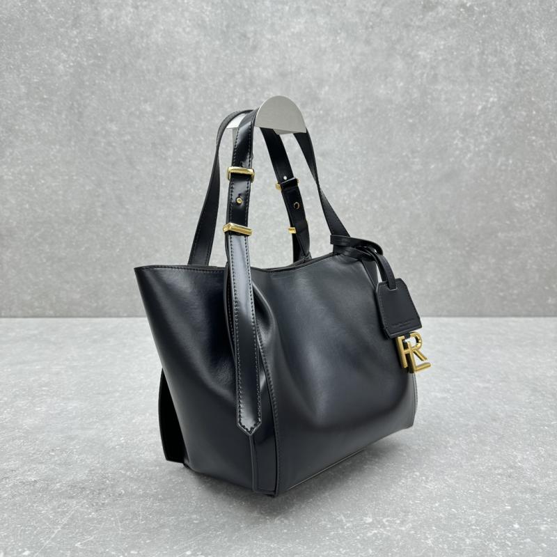 Ralph Lauren RL 888 Calfskin Mini Tote Black R7575