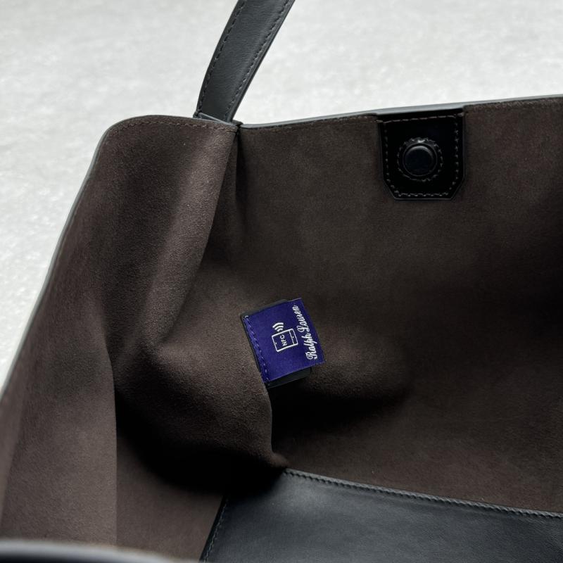 Ralph Lauren RL 888 Calfskin Mini Tote Black R7575