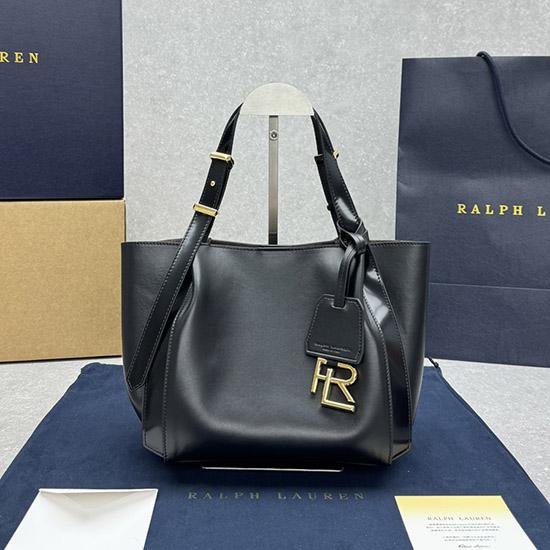 Ralph Lauren RL 888 Calfskin Mini Tote Black R7575