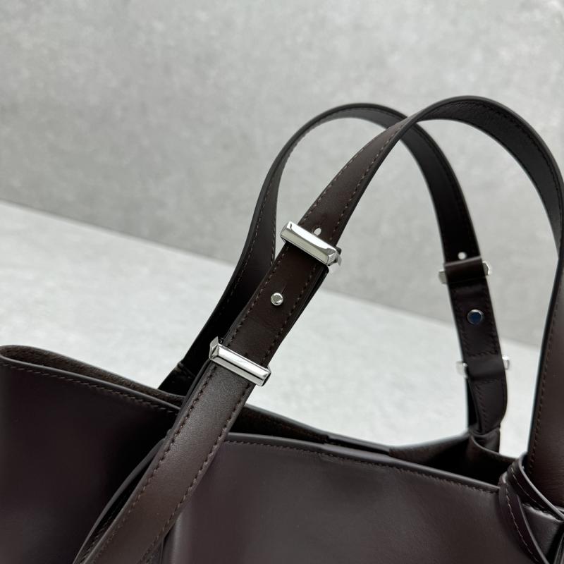 Ralph Lauren RL 888 Calfskin Mini Tote Burgundy R7575