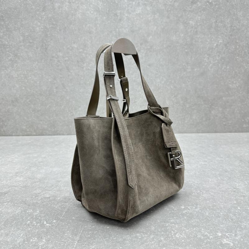 Ralph Lauren RL 888 Calfskin Mini Tote Grey R7575