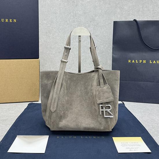Ralph Lauren RL 888 Calfskin Mini Tote Grey R7575