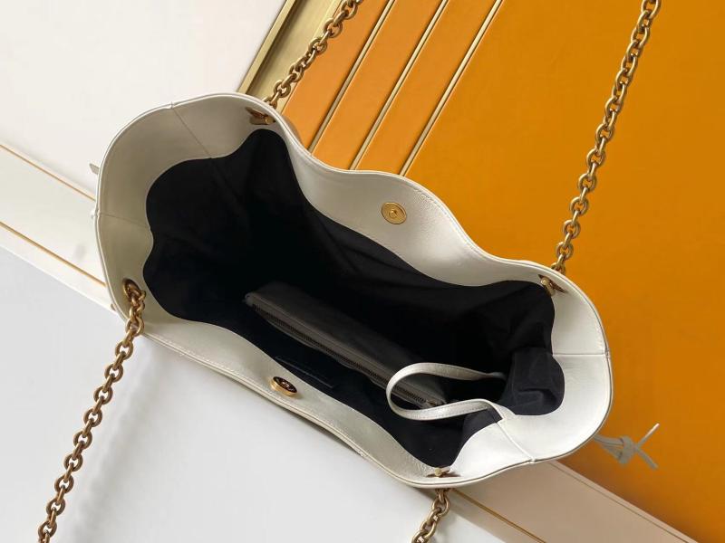 Saint Laurent Jamie Shopping Bag White 809824