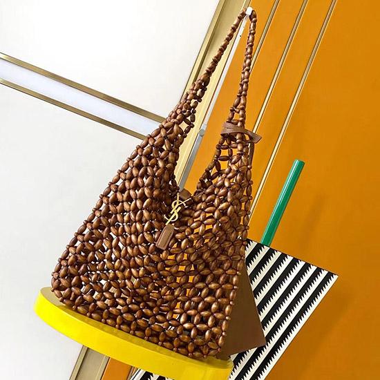 Saint Laurent Large Le 5 A 7 Supple Hobo Bag 823807