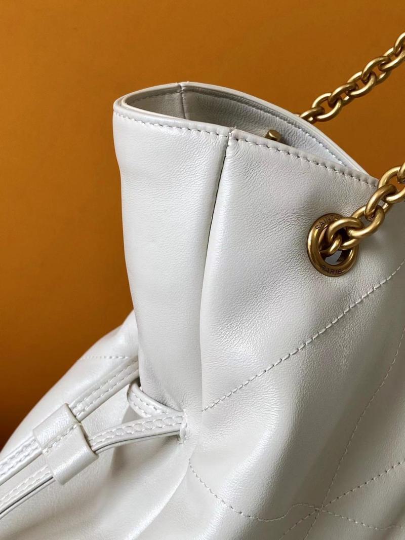 Saint Laurent Small Jamie Shopping White 833948