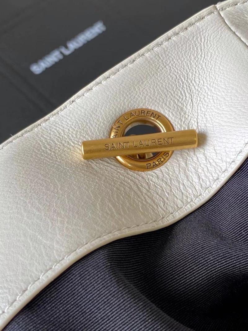 Saint Laurent Small Jamie Shopping White 833948