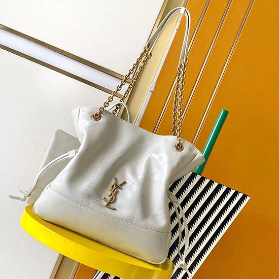 Saint Laurent Small Jamie Shopping White 833948