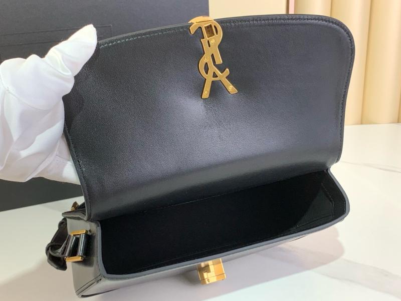 Saint Laurent Solferino Medium Bag Black 832330