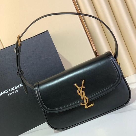 Saint Laurent Solferino Medium Bag Black 832330