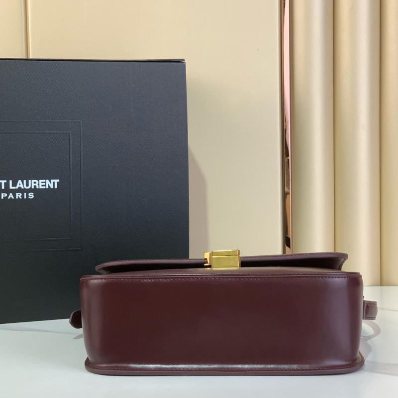 Saint Laurent Solferino Medium Bag Burgundy 832330
