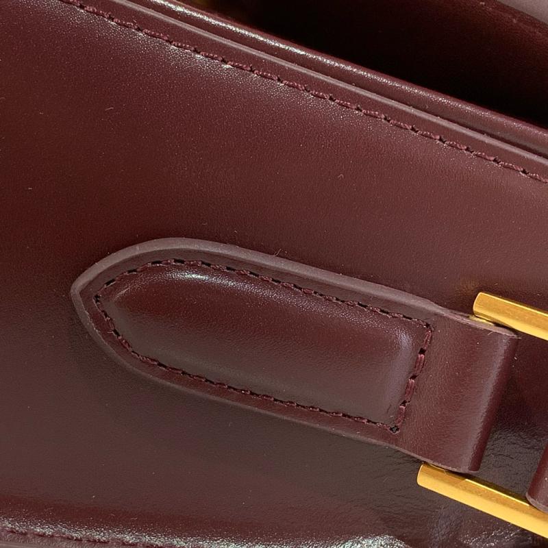 Saint Laurent Solferino Medium Bag Burgundy 832330
