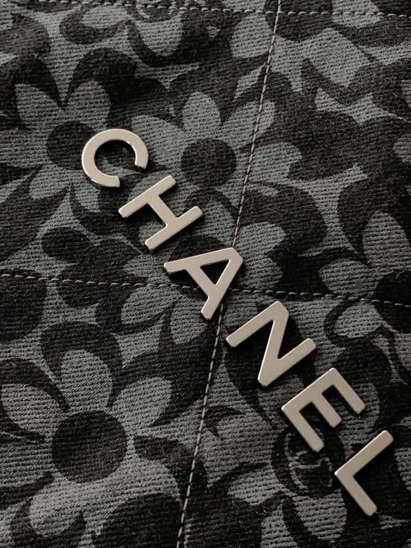 Small Chanel 22 Denim Handbag AS3260