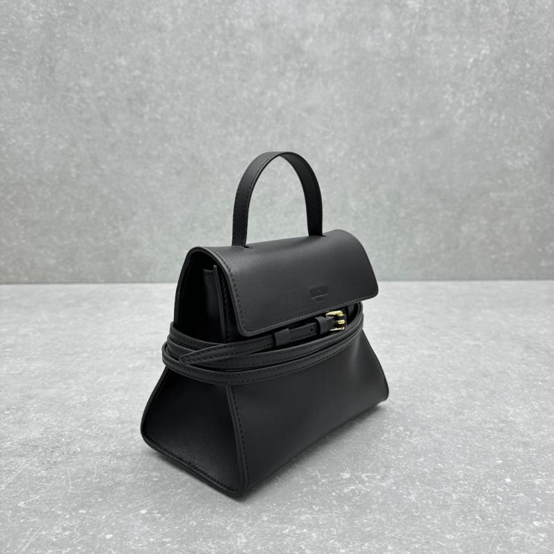 Small Moschino Tie Me bag Black M8100