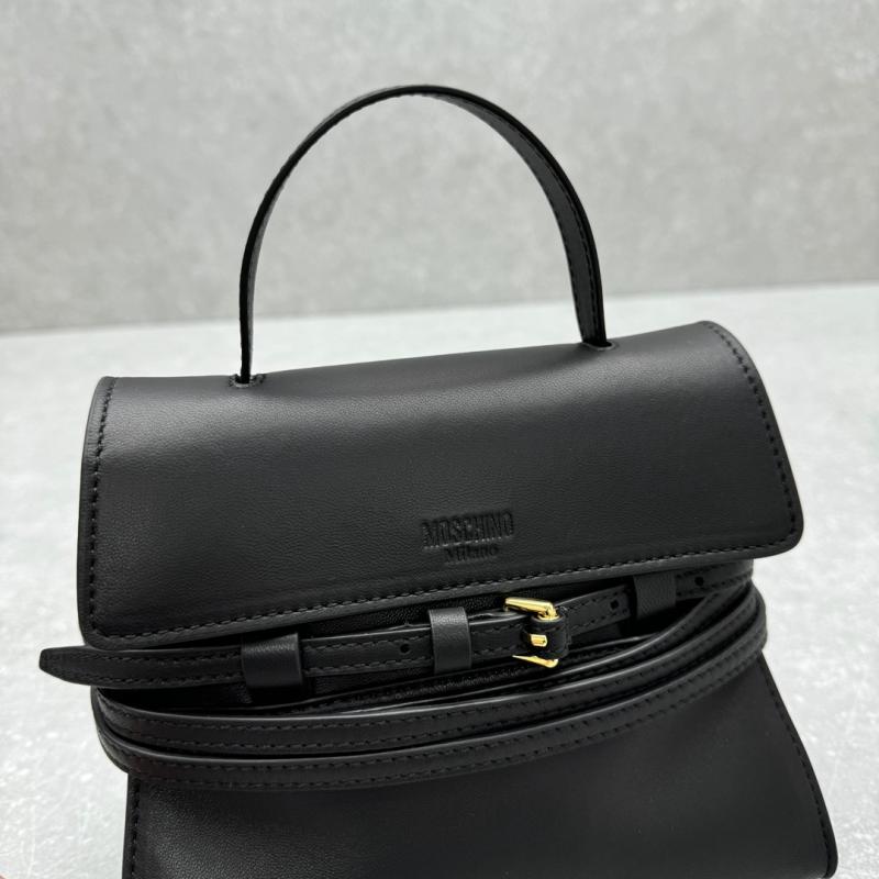 Small Moschino Tie Me bag Black M8100