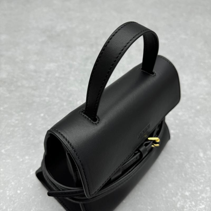 Small Moschino Tie Me bag Black M8100