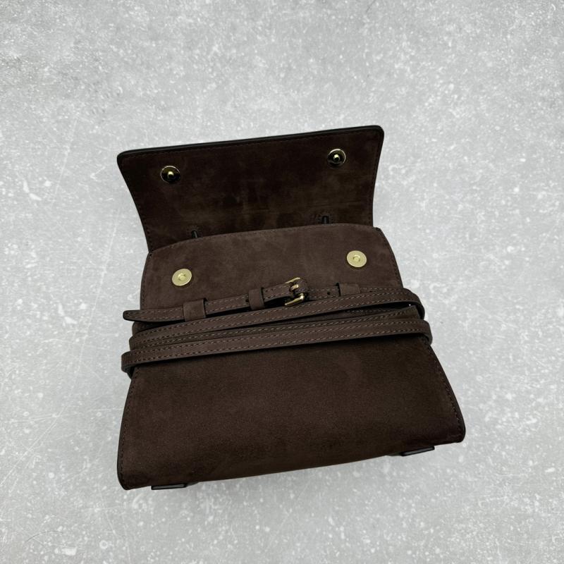 Small Moschino Tie Me bag Brown M8100