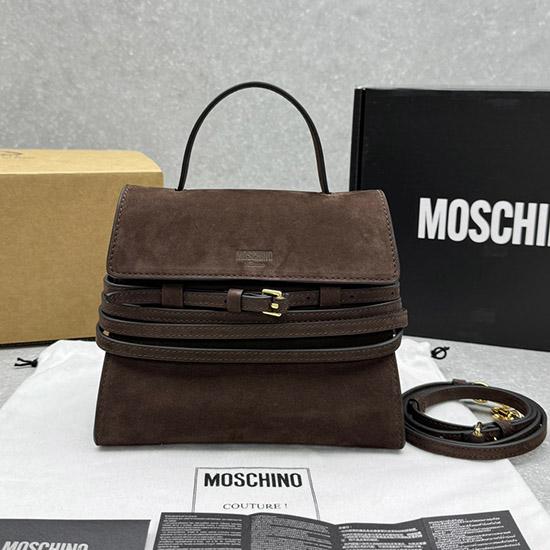 Small Moschino Tie Me bag Brown M8100