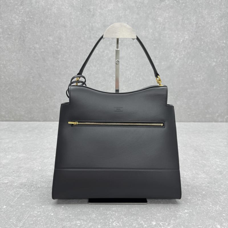 Balenciaga Leather Nano M Top Handle Bag Black B92951