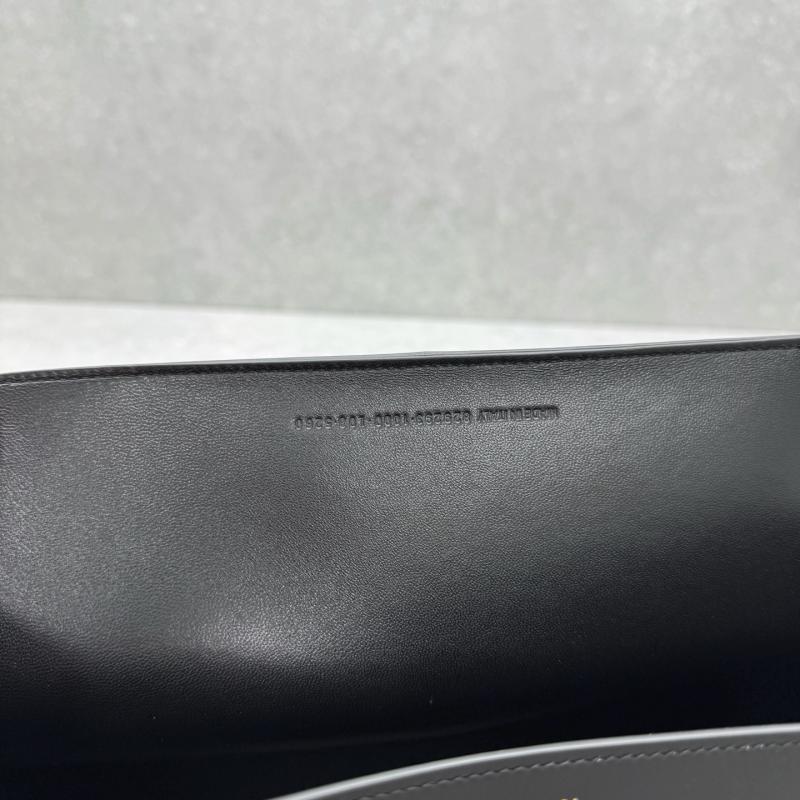 Balenciaga Leather Nano M Top Handle Bag Black B92951