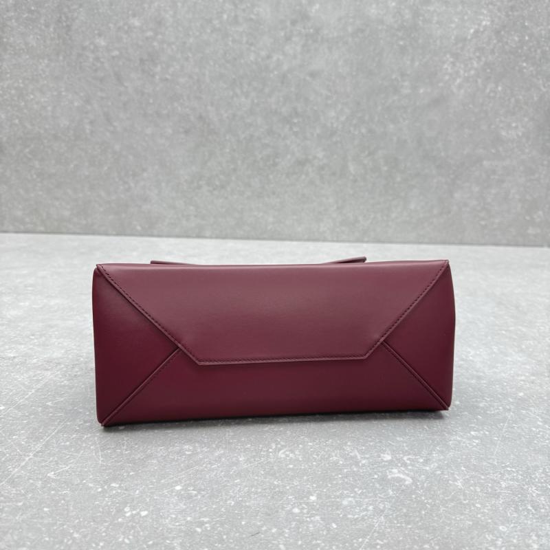 Balenciaga Leather Nano M Top Handle Bag Red B92951