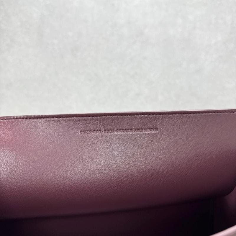 Balenciaga Leather Nano M Top Handle Bag Red B92951