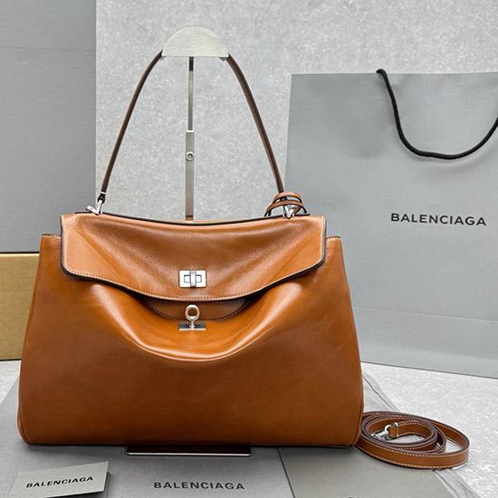 Balenciaga Rodeo Medium Handbag Brown B789772