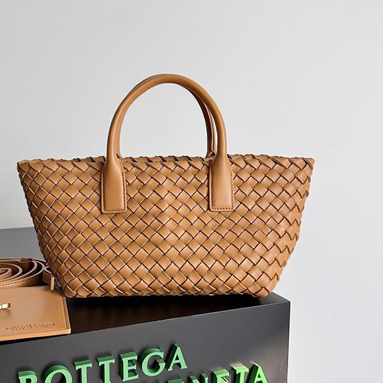 Bottega Veneta Mini Cabat Caramel 709464
