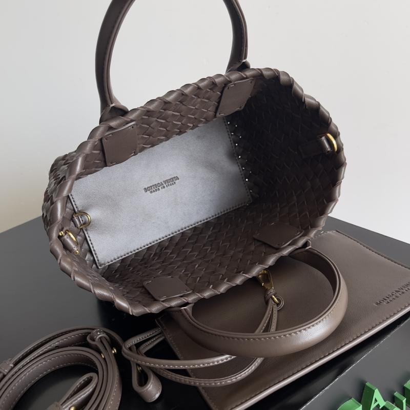 Bottega Veneta Mini Cabat Dark Brown 709464