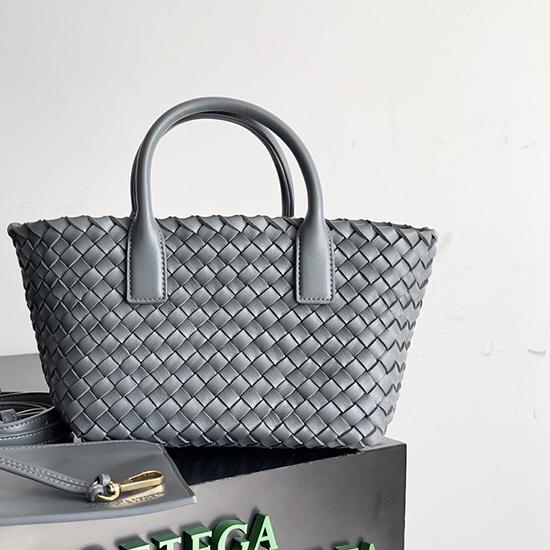 Bottega Veneta Mini Cabat Grey 709464