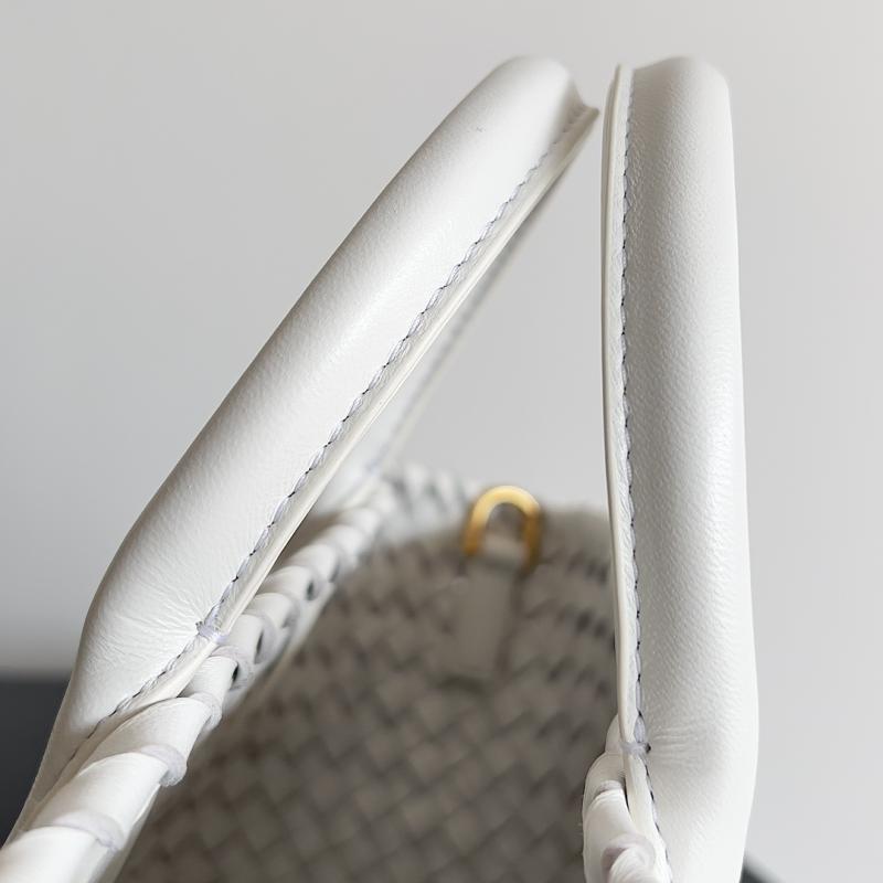 Bottega Veneta Mini Cabat White 709464