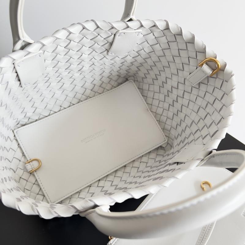 Bottega Veneta Mini Cabat White 709464